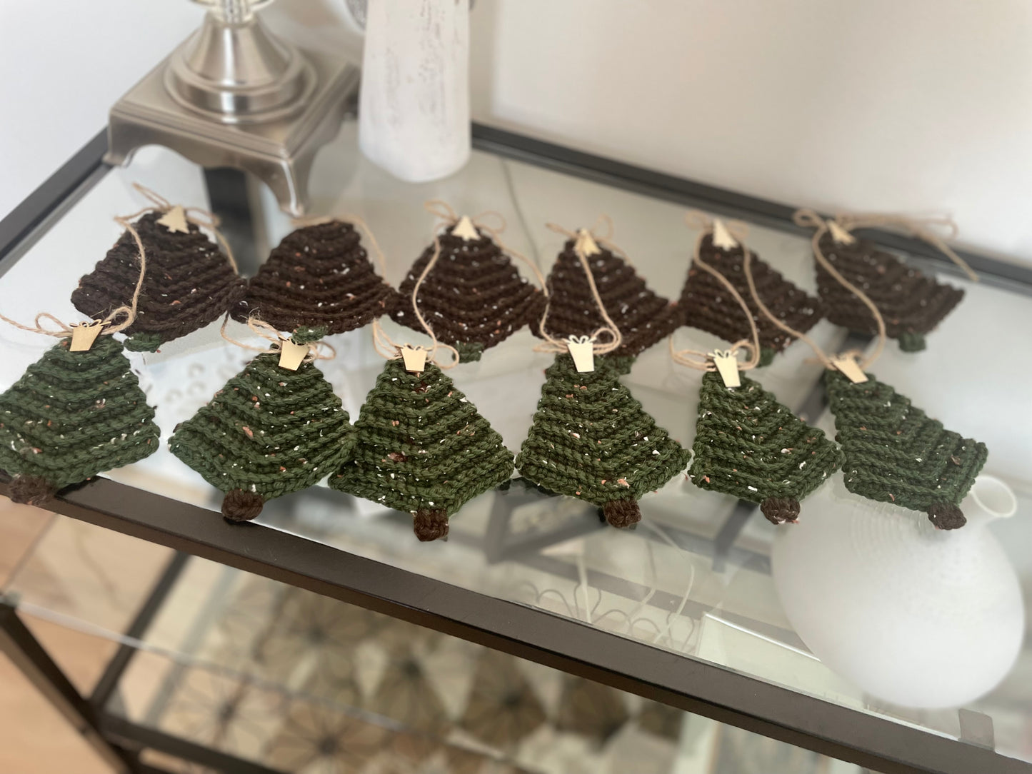 Crochet Christmas Tree Garland – 200 cm